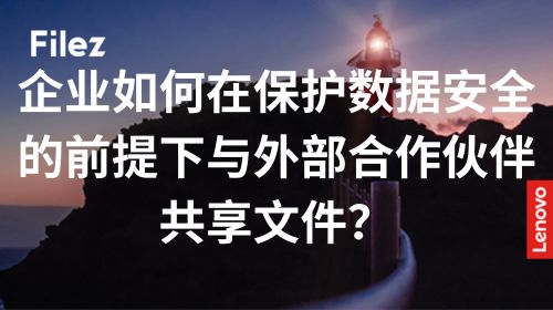 企业如何在保护数据安全的前提下与外部合作伙伴共享文件？