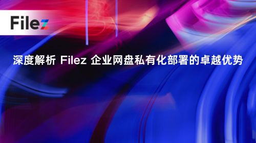 深度解析 Filez 企业网盘私有化部署的卓越优势