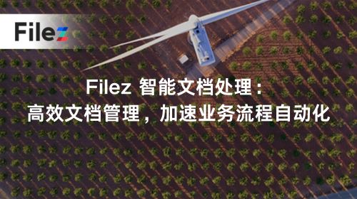 Filez 智能文档处理：高效文档管理，加速业务流程自动化