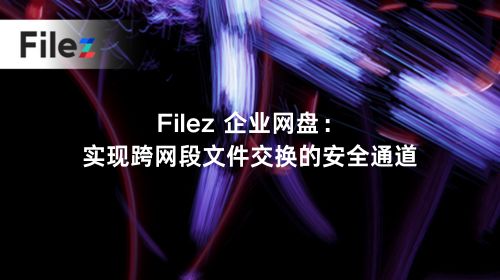 Filez 企业网盘：实现跨网段文件交换的安全通道