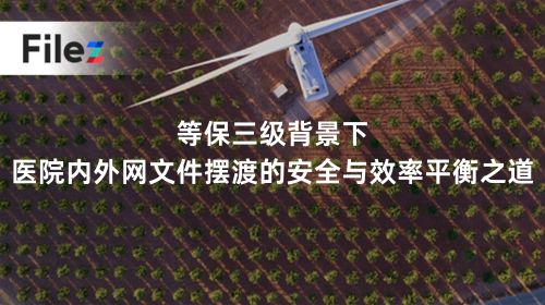 等保三级背景下，医院内外网文件摆渡的安全与效率平衡之道