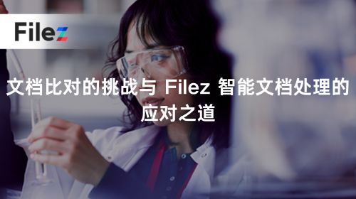 文档比对的挑战与 Filez 智能文档处理的应对之道