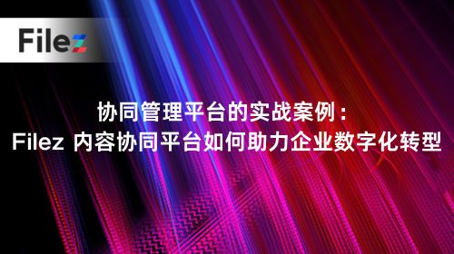 协同管理平台的实战案例：Filez 内容协同平台如何助力企业数字化转型