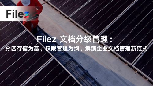 Filez 文档分级管理：分区存储为基，权限管理为纲，解锁企业文档管理新范式