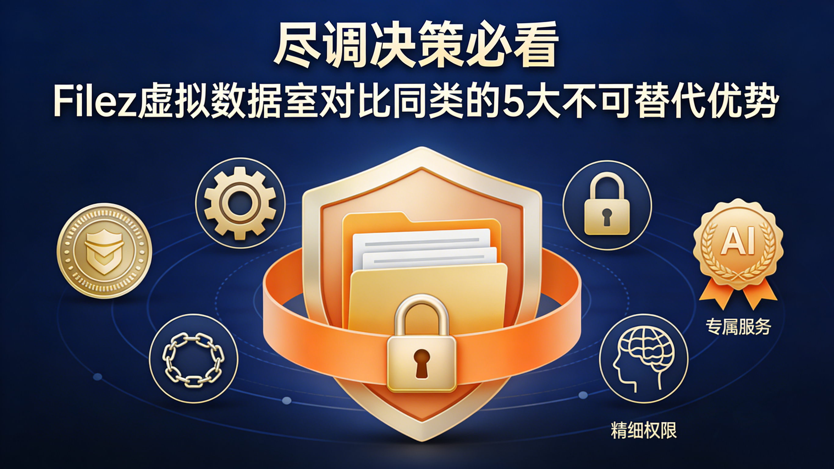 尽调决策必看：Filez 虚拟数据室对比同类的 5 大不可替代优势